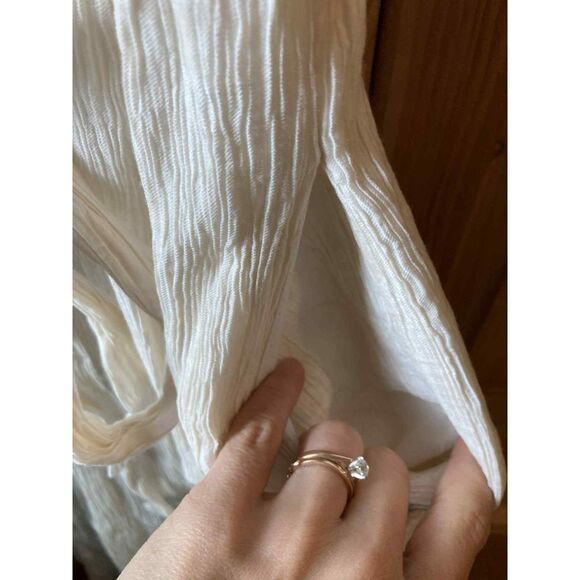 Roolee | Bone Deep Button Maxi Dress in Cream | Small - Picture 6 of 7